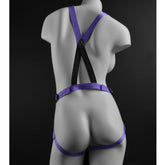 DILLIO - 7 INCH STRAP-ON  SUSPENDER HARNESS SET - 53Xshop